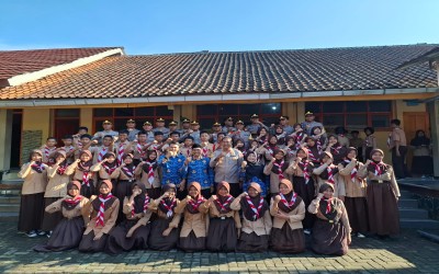 SMP Negeri 15 Kota Sukabumi Gelar Upacara Hari Kesaktian Pancasila Bersama Siswa SIP Angkatan 54 Gelombang II Resimen Citta Dharma Laksita